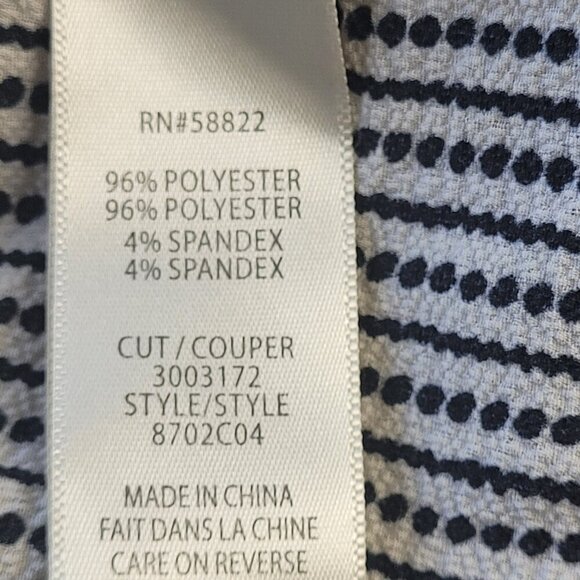 Max Studio wide leg cropped light weight flat front pants size M - Picture 8 of 12